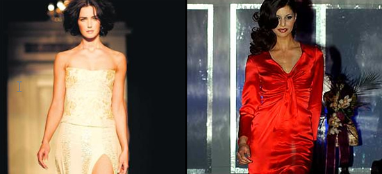 Dress designer Synan O'Mahony k...